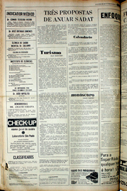 Página do jornal Correio do Ceará de novembro de 1978