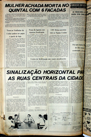 Página do jornal Correio do Ceará de novembro de 1978