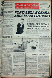 Página do jornal Correio do Ceará de dezembro de 1978