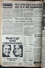 Página do jornal Correio do Ceará de dezembro de 1978