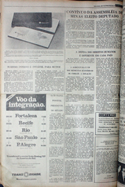 Página do jornal Correio do Ceará de dezembro de 1978