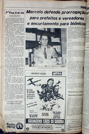 Página do jornal Correio do Ceará de dezembro de 1978