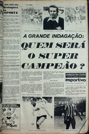 Página do jornal Correio do Ceará de dezembro de 1978