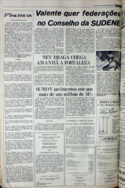 Página do jornal Correio do Ceará de dezembro de 1978