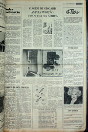 Página do jornal Correio do Ceará de dezembro de 1978