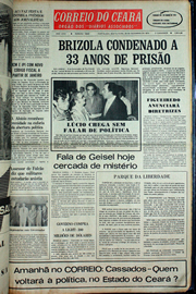 Página do jornal Correio do Ceará de dezembro de 1978