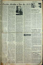 Página do jornal Correio do Ceará de dezembro de 1978