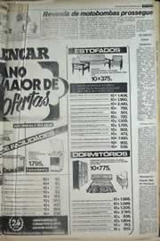 Página do jornal Correio do Ceará de janeiro de 1979