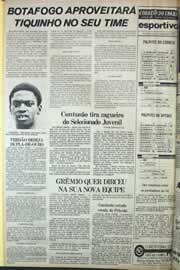 Página do jornal Correio do Ceará de janeiro de 1979