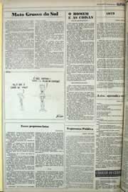 Página do jornal Correio do Ceará de janeiro de 1979