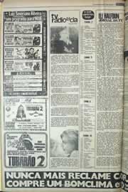 Página do jornal Correio do Ceará de janeiro de 1979
