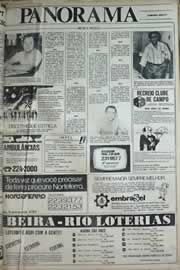 Página do jornal Correio do Ceará de janeiro de 1979
