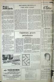 Página do jornal Correio do Ceará de janeiro de 1979