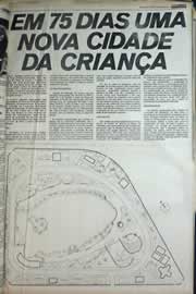 Página do jornal Correio do Ceará de janeiro de 1979