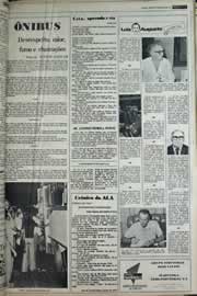 Página do jornal Correio do Ceará de janeiro de 1979