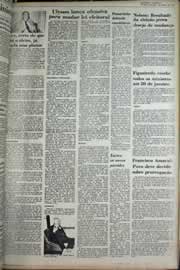 Página do jornal Correio do Ceará de janeiro de 1979