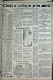 Página do jornal Correio do Ceará de janeiro de 1979