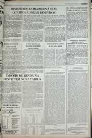 Página do jornal Correio do Ceará de janeiro de 1979