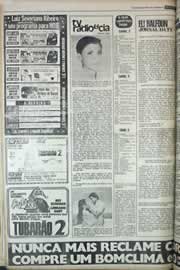 Página do jornal Correio do Ceará de janeiro de 1979
