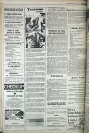 Página do jornal Correio do Ceará de janeiro de 1979