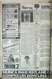 Página do jornal Correio do Ceará de janeiro de 1979