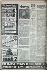Página do jornal Correio do Ceará de janeiro de 1979