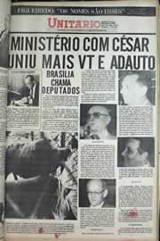 Página do jornal Correio do Ceará de janeiro de 1979