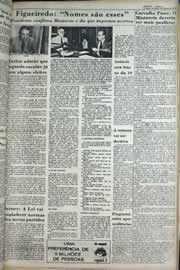 Página do jornal Correio do Ceará de janeiro de 1979