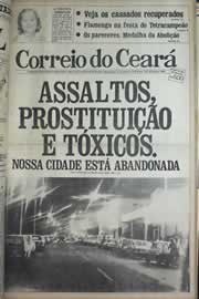Página do jornal Correio do Ceará de janeiro de 1979