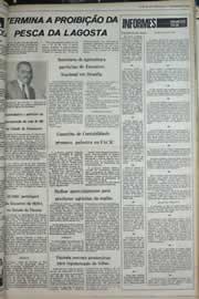 Página do jornal Correio do Ceará de janeiro de 1979