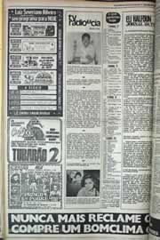 Página do jornal Correio do Ceará de janeiro de 1979