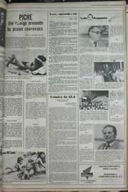 Página do jornal Correio do Ceará de janeiro de 1979