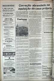 Página do jornal Correio do Ceará de janeiro de 1979