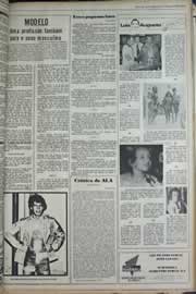 Página do jornal Correio do Ceará de janeiro de 1979