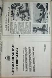 Página do jornal Correio do Ceará de janeiro de 1979