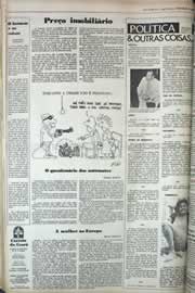 Página do jornal Correio do Ceará de janeiro de 1979