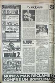 Página do jornal Correio do Ceará de janeiro de 1979