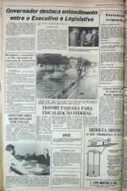 Página do jornal Correio do Ceará de janeiro de 1979