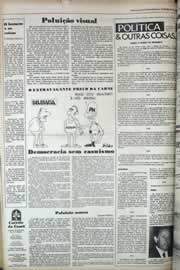 Página do jornal Correio do Ceará de janeiro de 1979