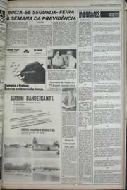 Página do jornal Correio do Ceará de janeiro de 1979