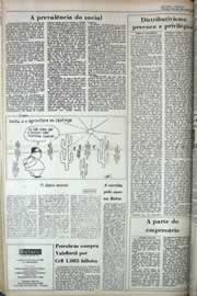 Página do jornal Correio do Ceará de janeiro de 1979