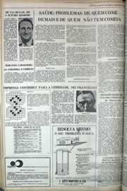 Página do jornal Correio do Ceará de janeiro de 1979