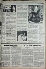 Página do jornal Correio do Ceará de janeiro de 1979