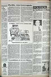 Página do jornal Correio do Ceará de janeiro de 1979