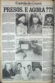 Página do jornal Correio do Ceará de janeiro de 1979