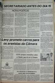 Página do jornal Correio do Ceará de janeiro de 1979