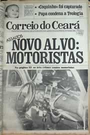 Página do jornal Correio do Ceará de janeiro de 1979