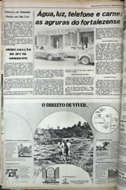 Página do jornal Correio do Ceará de janeiro de 1979