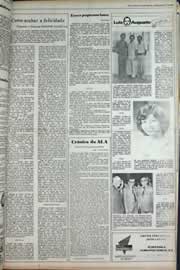 Página do jornal Correio do Ceará de janeiro de 1979