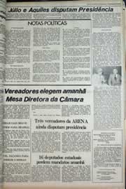Página do jornal Correio do Ceará de janeiro de 1979